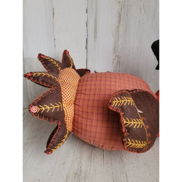Plush pilgrim Turkey Thanksgiving unique home figure decorative‎ - Picture 3 of 6